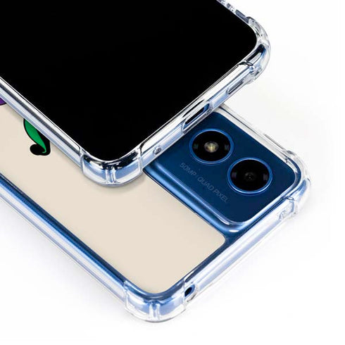 DC Comics The Joker Calling Card Moto G 5G (2024) Clear Case